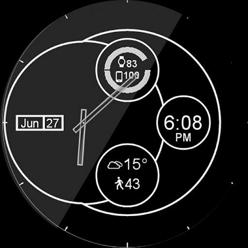 Glass Reflecto HD Watch Face screenshot 19