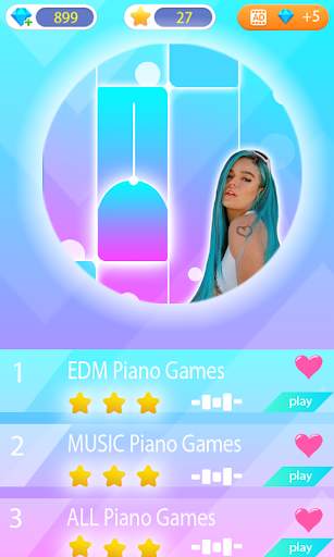 Karol G Piano Tiles screenshot 1