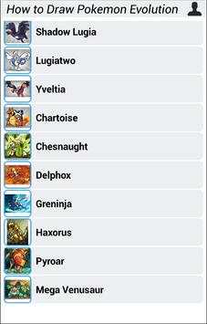 How to Draw Pokemon Evolution screenshot 3