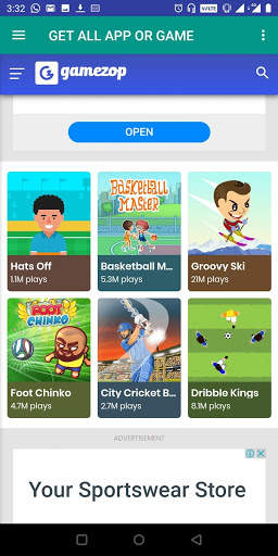 GameZope 99 online Games screenshot 2
