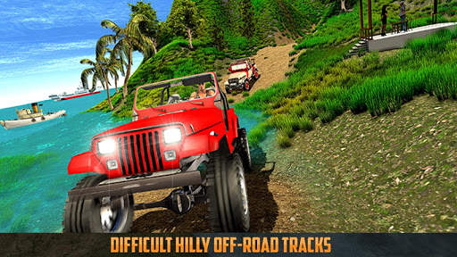 Jeep Games Driving Offroad screenshot 1