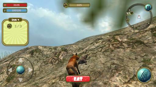 Wild Fox Survival 3d Simulator screenshot 1