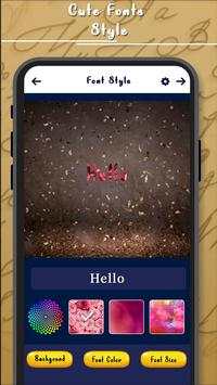 Cute Fonts Style screenshot 5