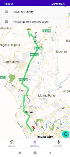 Davao City Philippines Offline Map screenshot 5