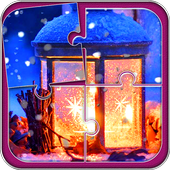 Winter Puzzle-Spiel icon