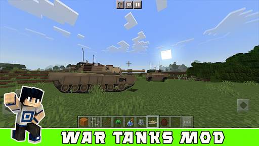 War Tank Mod for Minecraft screenshot 1