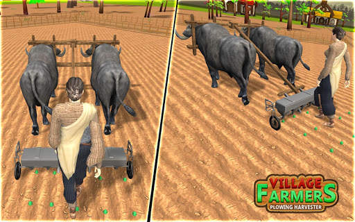 Village Plow bull Farming screenshot 3