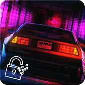 Delorean DMC-12 Back To The Future Lock Screen icon