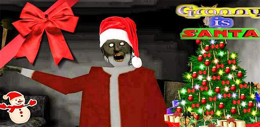 Scary  Horror santa Granny screenshot 1