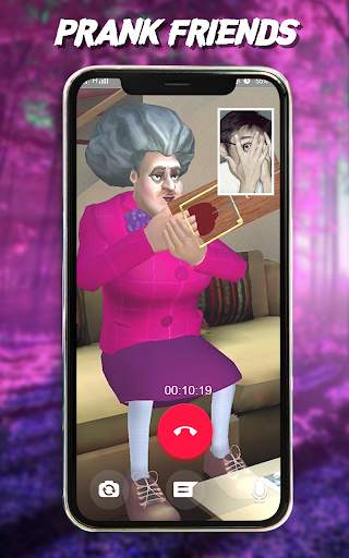 Fake video Scary Teacher - Fake Call Simulation screenshot 7