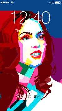 Megan Fox App Lock Screen screenshot 1