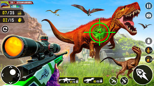Wild Dino Hunter 3D Gun Games screenshot 7