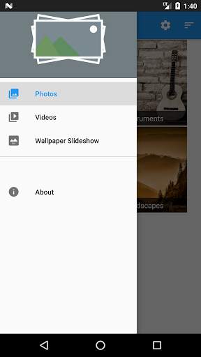 Gallery - Photos, Videos & Wallpaper Slideshow screenshot 1