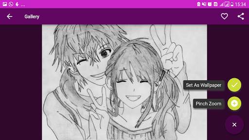 Bagaimana Menggambar Pasangan Anime screenshot 6