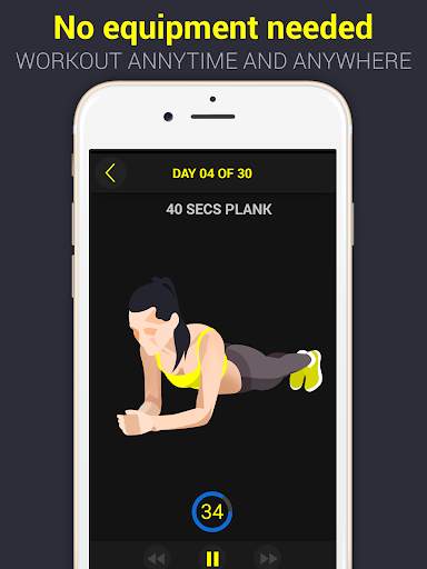 30 Day Plank Challenge Free screenshot 7