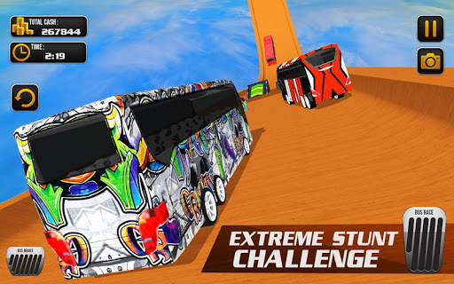 Mega Ramp Bus Stunt Racing: Bus Jumping Game 2021 screenshot 2