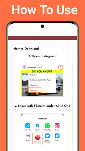 FBDownloader Video OR Storie screenshot 2