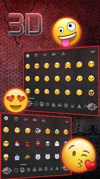 Tech Robot Skull Keyboard Theme screenshot 2