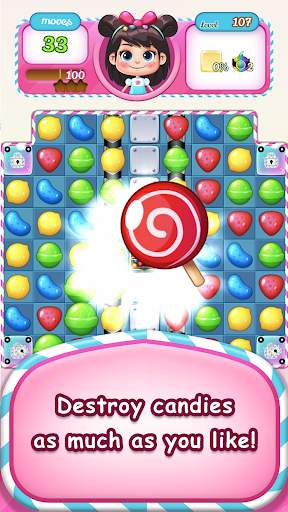 New Sweet Candy Pop: Puzzle Wo screenshot 2