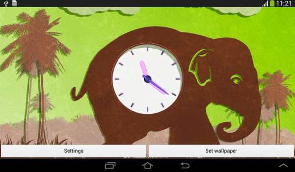 Wallpaper With Clock screenshot 11