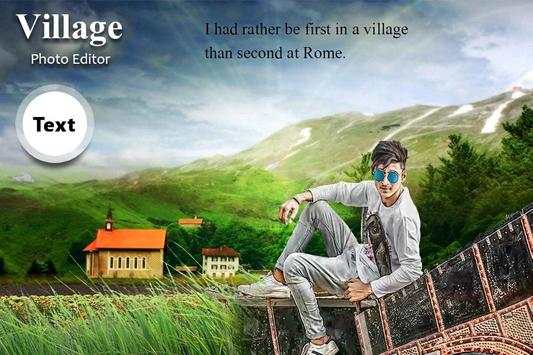 Village Photo Editor screenshot 1