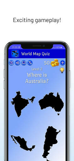 World Map Quiz screenshot 3