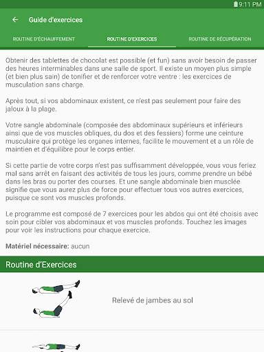 Fort Entraînements Abdos screenshot 8