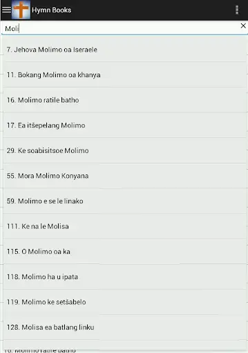 Difela Hymns Collection screenshot 3
