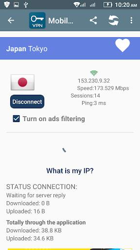 Private VPN for mobile screenshot 4