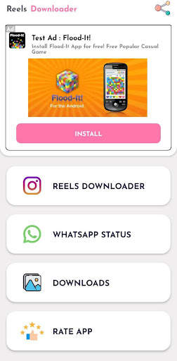 Reels Video Downloader for Instagram-Status saver screenshot 1