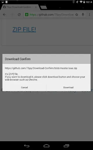 Download Confirm screenshot 4