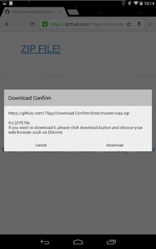 Download Confirm screenshot 4