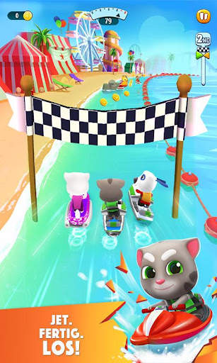 Talking Tom Jetski 2 screenshot 1