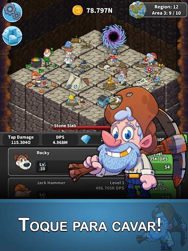 Tap Tap Dig: Idle Clicker Game screenshot 10