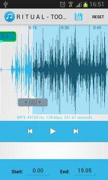 MP3 Cutter and Joiner: Editor screenshot 4