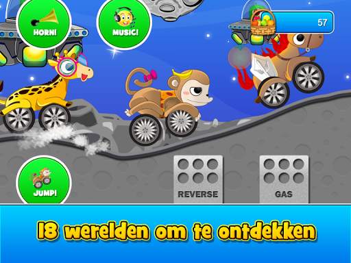 Animal Cars Racespelletje screenshot 8