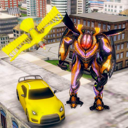 Flying Eagle Robot:Grand Robot Car Transformation 1.3