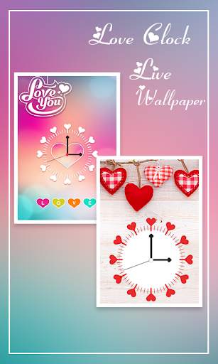 Love Clock Live Wallpaper screenshot 3