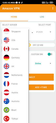 Amazon VPN | VPN Tunneling screenshot 4