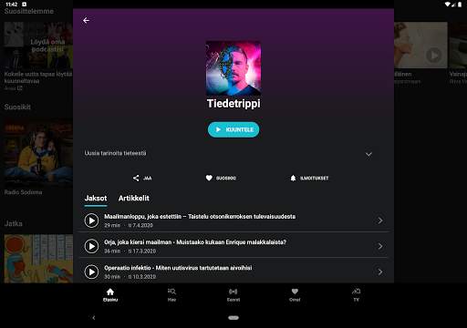 Yle Areena screenshot 7