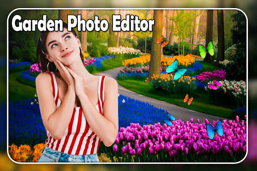 Garden Photo Editor screenshot 1