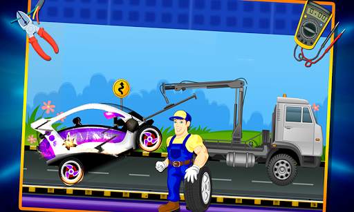 Electric Car Repairing - Auto Mechanic Workshop स्क्रीनशॉट 2