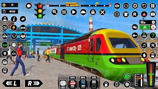 Railway Train Simulator Games screenshot 6