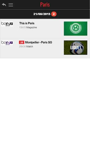 Programme TV Foot 9 تصوير الشاشة