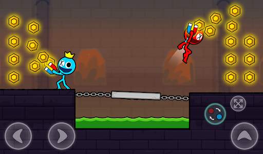 Red and Blue Stickman 2 screenshot 11