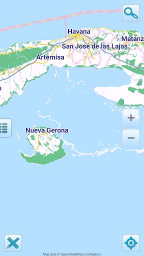 Map of Cuba offline screenshot 1