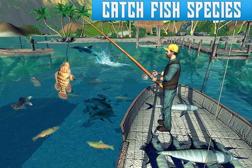 Boat Fishing Simulator: Salmon Wild Fish Hunting screenshot 1