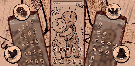 Voodoo Doll Love Launcher Theme screenshot 2