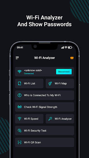 WiFI Analyzer - Show Passwords screenshot 3