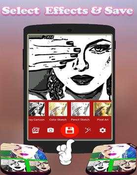 Photo To Cartoon Effects 4 تصوير الشاشة